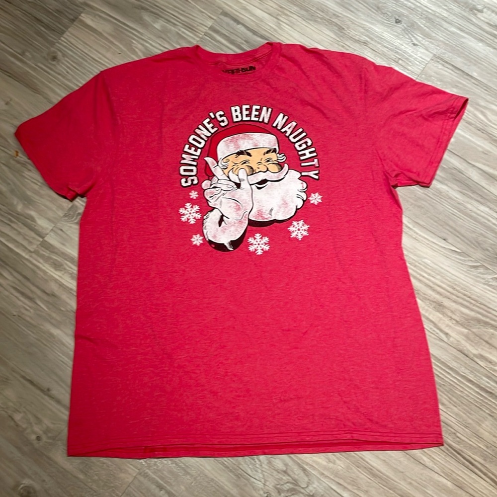 SOMEONE’S BEEN A LITTLE NAUGHTY T SHIRT SZ XL BY FIFTHSUN FIFTH SUN